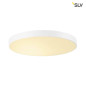 Preview: SLV 135171 MEDO 90 LED Deckenleuchte weiss optional abpendelbar
