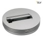 Preview: SLV 143382 Deckenrosette für 1P.-Adapter silbergrau