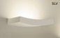 Preview: SLV 148012 Wandleuchte GL 102 CURVE weisser Gips R7s 78mm max. 100W