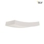 Preview: SLV 148012 Wandleuchte GL 102 CURVE weisser Gips R7s 78mm max. 100W