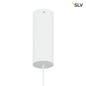 Preview: SLV 152361 HELIA 30 Pendelleuchte rund weiss 7,5W LED 3000K