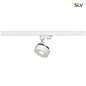 Preview: SLV 152601 KALU TRACK LEDDISK Leuchtenkopf weiss 3000K inkl. 3P.-Adapter