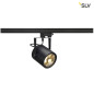 Preview: SLV 153420 EURO SPOT ES111 Strahler rund schwarz GU10 max. 75W inkl. 3P.-Adapter
