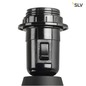 Preview: SLV 155490 FENDA E27 Stehleuchte mattschwarz ohne Schirm