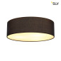 Preview: SLV 156050 TENORA Deckenleuchte CL-1 schwarz E27 max. 60W