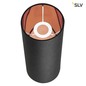 Preview: SLV 156152 FENDA Leuchtenschirm D150 H400 zylindrisch schwarz kupfer