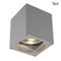 Preview: SLV 229554 BIG THEO CEILING OUT Deckenleuchte eckig silbergrau ES111 max. 75W