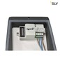 Preview: SLV 230085 MERIDIAN BOX Wandleuchte anthrazit E27 max. 25W mit Sensor