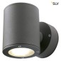 Preview: SLV 230365 SITRA WALL UP-DOWN Wandleuchte anthrazit 2xGX53 max. 2x9W IP44