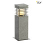 Preview: SLV 231410 ARROCK GRANITE 40 Stehleuchte Granit salt & pepper E27 max. 15W