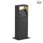 Preview: SLV 232115 LOGS 40 Stehleuchte eckig anthrazit 6W LED warmweiss