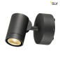 Preview: SLV 233245 HELIA Wandleuchte anthrazit 8W LED 3000K