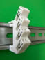 Preview: SOIXX Hutschienenhalter XWD für WAGO 4x 2273-202 DIN Rail Hutschiene Halter Weiß