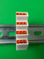 Preview: SOIXX Hutschienenhalter XWD für WAGO 4x 2273-203 DIN Rail Hutschiene Halter Weiß