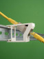 Preview: SOIXX Hutschienenhalter Keystone Modul RJ45 Netzwerk Cat6 Cat7 Cat8 DIN Rail Adapter