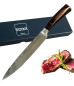 Preview: SOIXX Fleischmesser Kochmesser, Edelstahl, ultra scharfe Klinge, Holzgriff, Geschenkbox