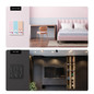 Preview: SONOFF TX Ultimate Smart Touch Wandschalter, Glasfront, 3-Fach, Alexa & Google Home, App T5-3C-86