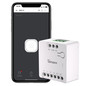 Preview: SONOFF MINI Dry WiFi Smart Switch (Trockenkontaktrelais), Lichtschalter Relais, Potentialfrei, Garagentorsteuerung, Unterputz HomeKit MINI-D