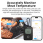 Preview: SONOFF BBQ-Fleischthermometer fürs Grillen und Kochen, Bluetooth BMT01