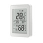 Preview: SONOFF AirGuard TH 3,6Zoll LCD Zigbee Temperatur- und Luftfeuchtigkeitssensor, Hygrometer, Hutschiene DIN-Rail SNZB-02DR2
