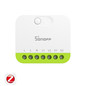 Preview: SONOFF MINI DUO 2-Gang Zigbee Smart-Schalter, Lichtschalter Relais, 2-Fach, Unterputz MINI-ZB2GS