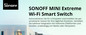 Preview: SONOFF MINI Extreme WiFi Smart Switch, Lichtschalter Relais, Unterputz, HomeKit, Alexa & Google Home App MINIR4M