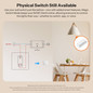 Preview: SONOFF Basic Gen5 Matter über WiFi Smart Switch, Lichtschalter Relais, HomeKit, Alexa & Google Home, App BASIC-1GS