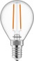 Preview: Toshiba LED Filament Tropfen Lampe E14 2.5W 2700K 250Lm wie 25W