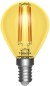 Preview: Toshiba LED Filament Tropfen Lampe E14 4.5W gelb