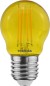 Preview: Toshiba LED Filament Tropfen Lampe E27 4.5W gelb