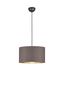 Preview: Trio Hostel Pendelleuchte E27  ⌀40cm Taupe