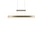 Preview: Trio 331210307 Arcola LED Pendelleuchte 45W Nickel Matt CCT einstellbare Lichtfarbe Touch