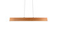 Preview: Trio 359710130 Edgewood LED Pendelleuchte 26W dimmbar Holzfarbig CCT einstellbare Lichtfarbe