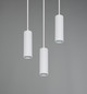 Preview: Trio 367730331 Soka GU10 Pendelleuchte 3-fach ⌀28cm Weiß Matt