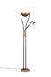 Preview: Trio 478310265 Chris LED Stehleuchte 18W ⌀30cm dimmbar Coffee warmweiss