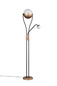 Preview: Trio 478310265 Chris LED Stehleuchte 18W ⌀30cm dimmbar Coffee warmweiss