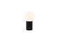 Preview: Trio 543510132 Tauris LED Tischleuchte 2,5W ⌀13cm dimmbar Schwarz Matt CCT einstellbare Lichtfarbe Touch