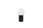 Preview: Trio 543510132 Tauris LED Tischleuchte 2,5W ⌀13cm dimmbar Schwarz Matt CCT einstellbare Lichtfarbe Touch