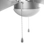 Preview: Tristar leiser Deckenventilator mit Beleuchtung E27 Ø76cm Metall VE-5810