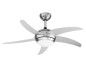 Preview: Tristar leiser Deckenventilator Ø112cm mit Beleuchtung und Timer + Fernbedienung E14 Metall VE-5815