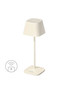 Preview: Villeroy & Boch NEAPEL MICRO RC Akku-Tischlampe Elfenbein Ceramic 2,3W steuerbare Lichtfarbe IP65 97112