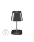 Preview: Villeroy & Boch NEAPEL RC Akku-Tischlampe Graphit Gebürstet 2,2W IP65 97230