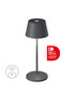 Preview: Villeroy & Boch SEOUL MICRO RC Akku-Tischlampe Anthrazit 2,3W steuerbare Lichtfarbe IP65 97241
