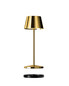 Preview: Villeroy & Boch SEOUL MICRO RC Akku-Tischlampe Gold 2,3W steuerbare Lichtfarbe IP65 97246