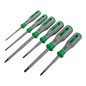 Preview: WAGO 206-2101 VDE-Schraubendreherset PH1, PH2, PZ1, 2,5, 3,5, 5,5, 1000V, 6-teilig