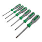 Preview: WAGO 206-2102 VDE-Torx-Schraubendreherset T8 bis T30, 1000V, 6-teilig