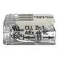 Preview: WAGO 221-483 50x Verbindungsklemme mit Hebeln, 3 Leiter, 4mm², Ex e, lichtgrau