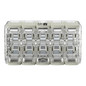 Preview: WAGO 221-490 15x Verbindungsklemme mit Hebeln, 10 Leiter, 4mm², Ex e, lichtgrau