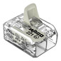 Preview: WAGO 221-682 50x Verbindungsklemme mit Hebeln, 2 Leiter, 6mm², Ex e, lichtgrau