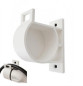 Preview: SOIXX Wandhalterung Typ 2  für EV Ladekabel, Weiß, seitlich rechts, passend für alle Typ 2 Stecker nach DIN EN 62196-1